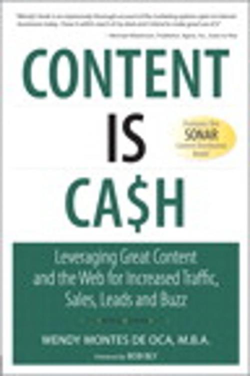 Cover of the book Content Is Cash by Wendy Montes de Oca, Pearson Education
