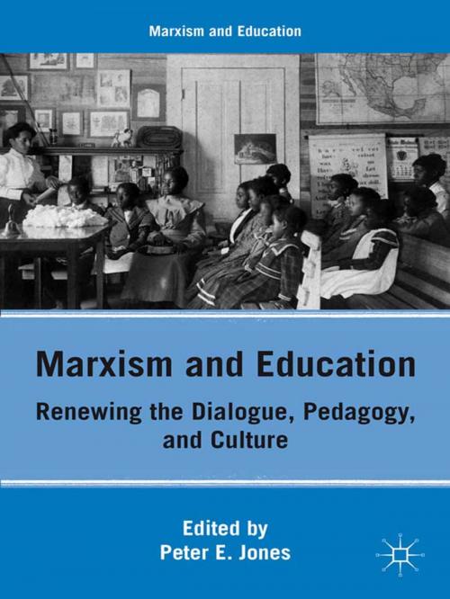 Cover of the book Marxism and Education by P. Jones, Palgrave Macmillan US
