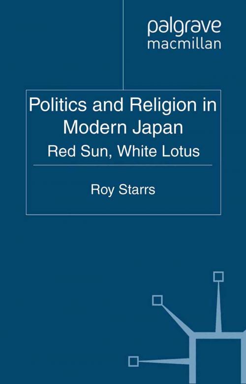 Cover of the book Politics and Religion in Modern Japan by , Palgrave Macmillan UK