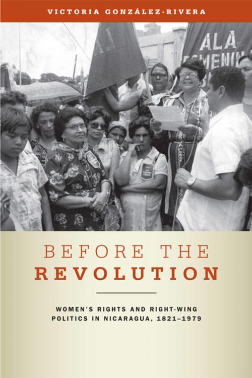 Cover of the book Before the Revolution by Victoria González-Rivera, Penn State University Press