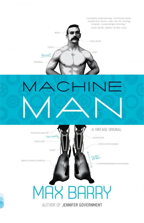 Cover of the book Machine Man by Max Barry, Knopf Doubleday Publishing Group