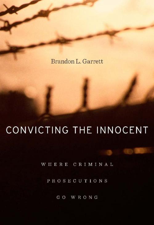 Cover of the book Convicting the Innocent by Brandon Garrett, Harvard University Press
