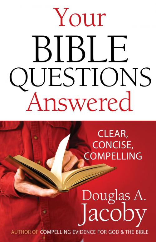 Cover of the book Your Bible Questions Answered by Douglas A. Jacoby, Harvest House Publishers
