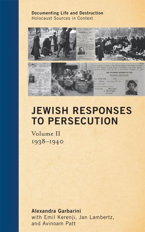 Cover of the book Jewish Responses to Persecution by Alexandra Garbarini, AltaMira Press