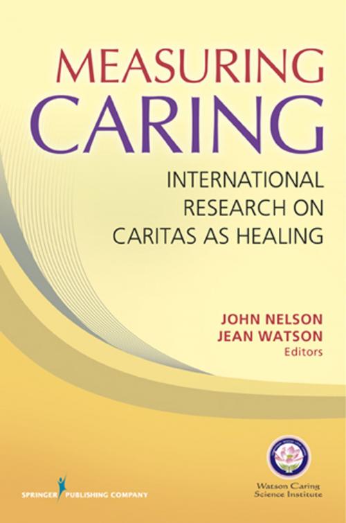 Cover of the book Measuring Caring by , Springer Publishing Company