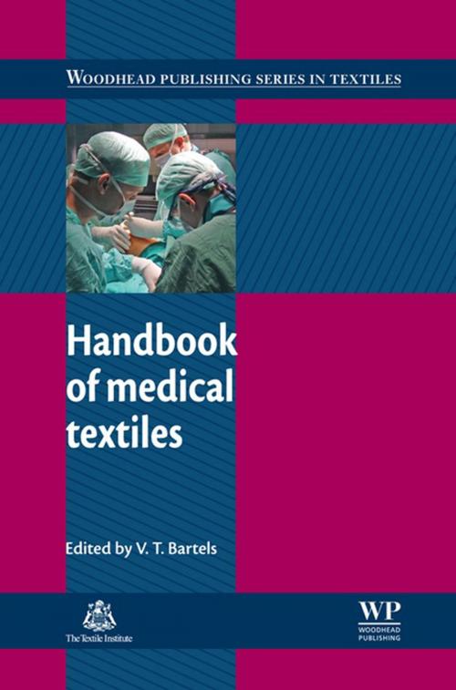 Cover of the book Handbook of Medical Textiles by , Elsevier Science