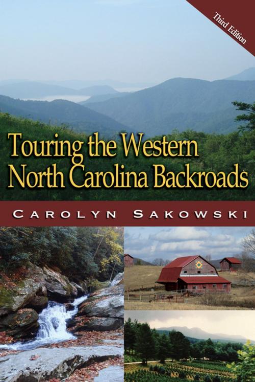 Cover of the book Touring Western North Carolina by Carolyn Sakowski, Blair