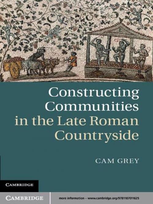 Cover of the book Constructing Communities in the Late Roman Countryside by Cam Grey, Cambridge University Press