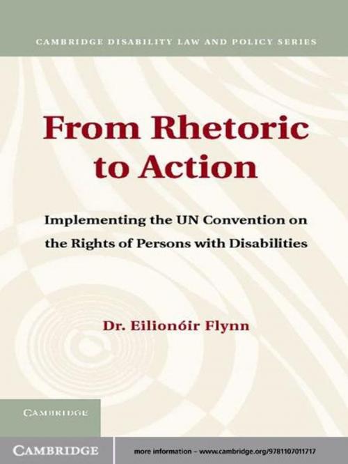 Cover of the book From Rhetoric to Action by Eilionóir Flynn, Cambridge University Press