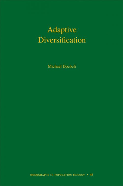 Cover of the book Adaptive Diversification (MPB-48) by Michael Doebeli, Princeton University Press