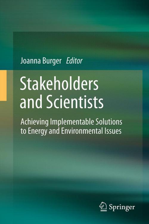 Cover of the book Stakeholders and Scientists by , Springer New York