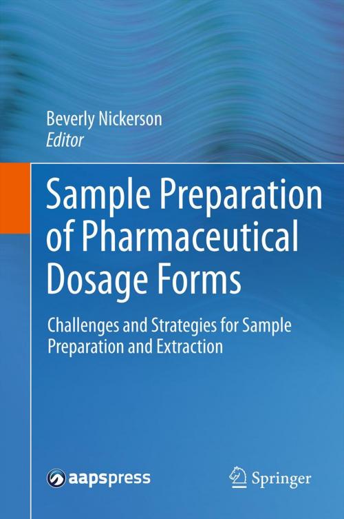 Cover of the book Sample Preparation of Pharmaceutical Dosage Forms by , Springer US