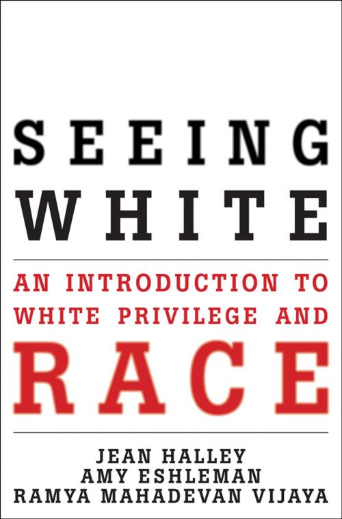 Cover of the book Seeing White by Jean Halley, Amy Eshleman, Ramya Mahadevan Vijaya, Rowman & Littlefield Publishers