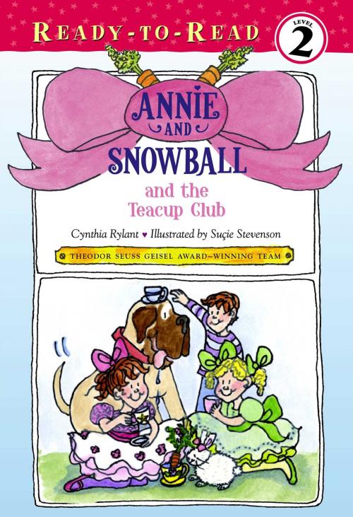 Cover of the book Annie and Snowball and the Teacup Club by Cynthia Rylant, Simon Spotlight