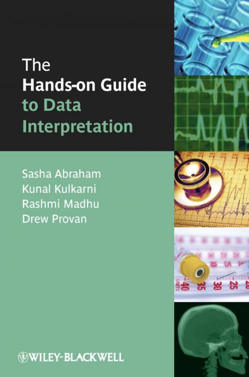 Cover of the book The Hands-on Guide to Data Interpretation by Sasha Abraham, Kunal Kulkarni, Rashmi Madhu, Drew Provan, Wiley