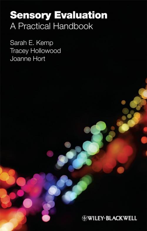 Cover of the book Sensory Evaluation by Tracey Hollowood, Joanne Hort, Sarah E. Kemp, Wiley