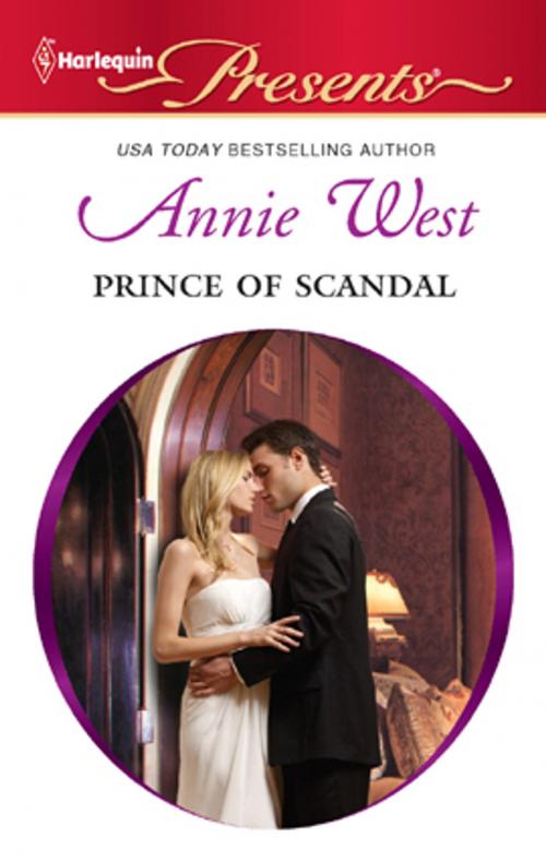 Cover of the book Prince of Scandal by Annie West, Harlequin