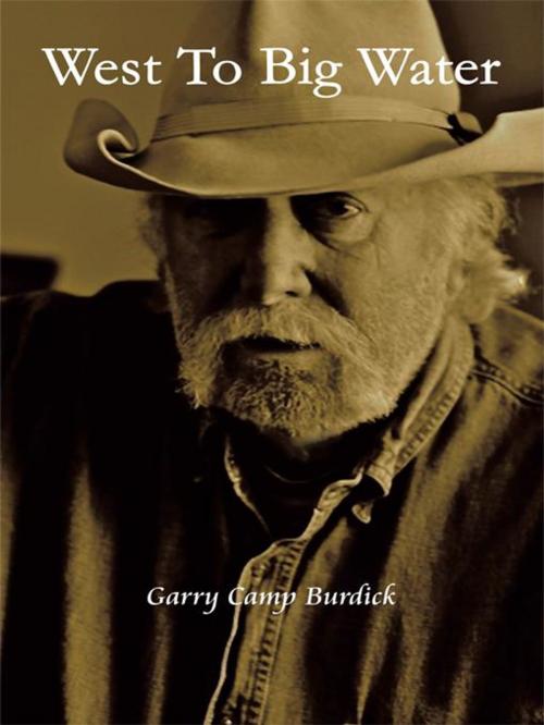 Cover of the book West to Big Water by Garry Camp Burdick, iUniverse