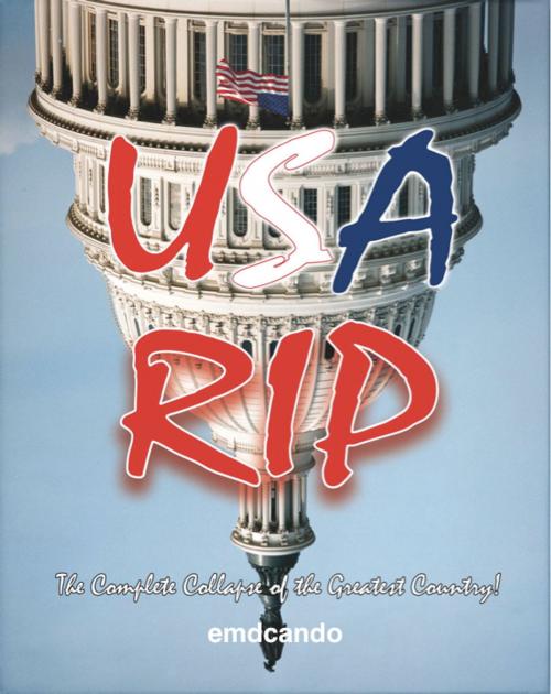 Cover of the book USA RIP by emdee, emdee