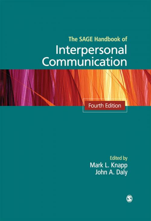 Cover of the book The SAGE Handbook of Interpersonal Communication by , SAGE Publications