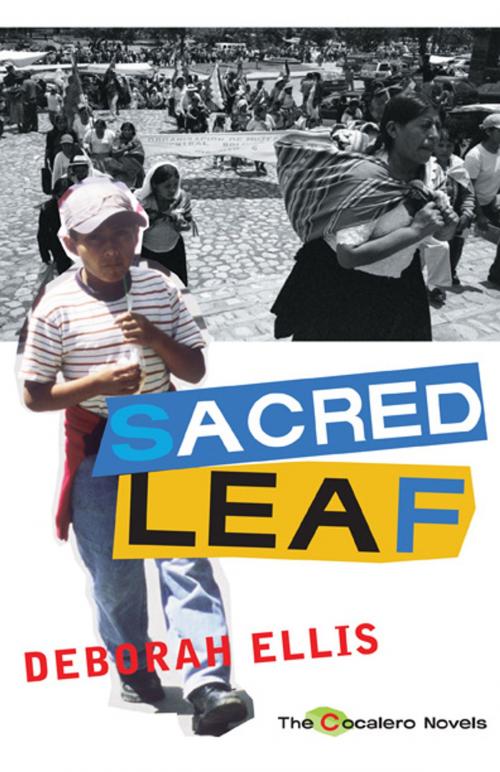 Cover of the book Sacred Leaf by Deborah Ellis, Groundwood Books Ltd