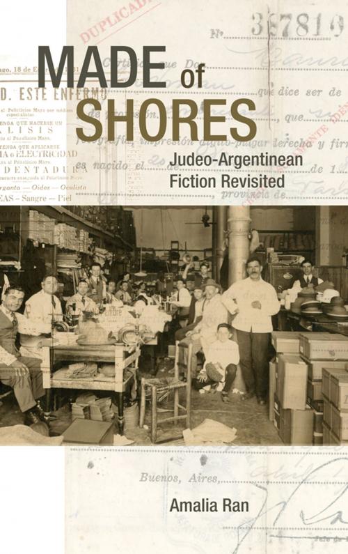 Cover of the book Made of Shores by Amalia Ran, Lehigh University Press