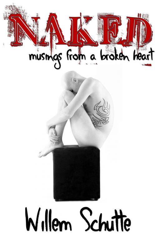 Cover of the book Naked: Musings from a Broken Heart by Willem Schutte, JMS Books LLC