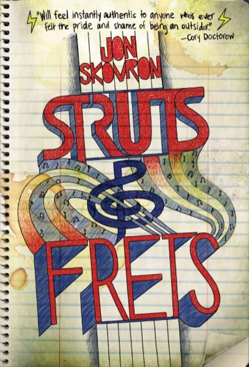 Cover of the book Struts & Frets by Jon Skovron, ABRAMS