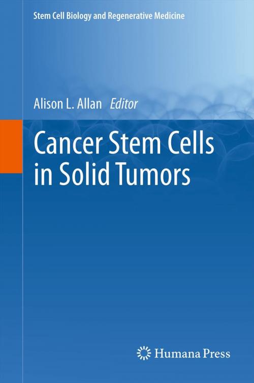 Cover of the book Cancer Stem Cells in Solid Tumors by , Humana Press