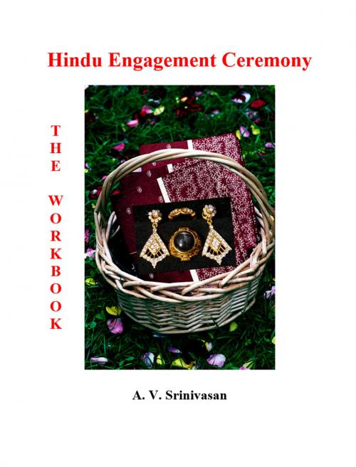 Cover of the book Hindu Engagement Ceremony - The Workbook by Dr. A. V. Srinivasan, Periplus Line LLC