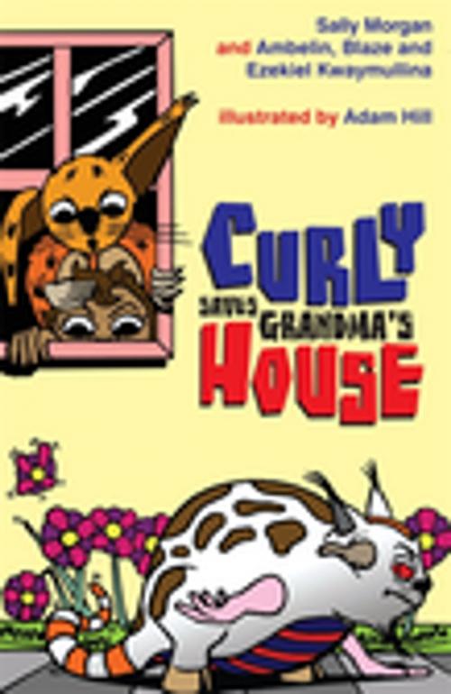Cover of the book Curly Saves Grandma's House by Adam Hill, Ambelin Kwaymullina, Sally Morgan, Penguin Random House Australia