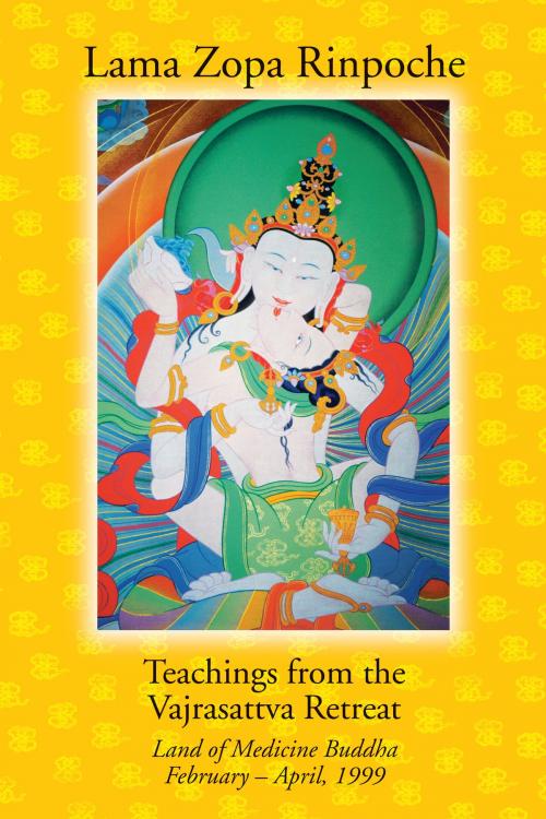 Cover of the book Teachings from the Vajrasattva Retreat: Land of Medicine Buddha, February-April, 1999 by Lama Zopa Rinpoche, Lama Yeshe Wisdom Archive
