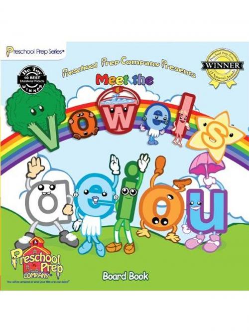 Cover of the book Meet the Vowels Board Book by Kathy Oxley, Preschool Prep Company