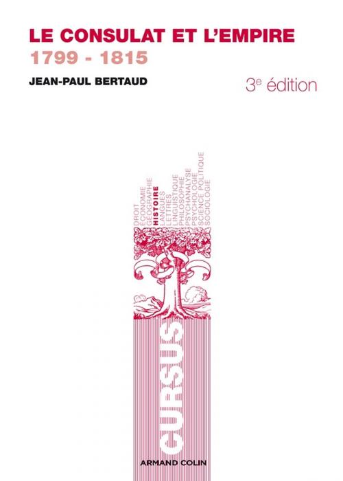 Cover of the book Le Consulat et l'Empire by Jean-Paul Bertaud, Armand Colin