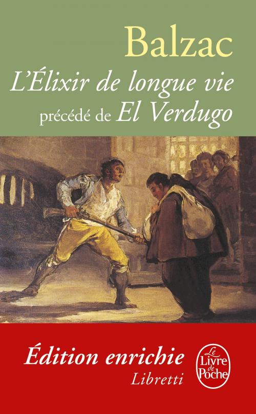 Cover of the book L'élixir de longue vie by Honoré de Balzac, Le Livre de Poche