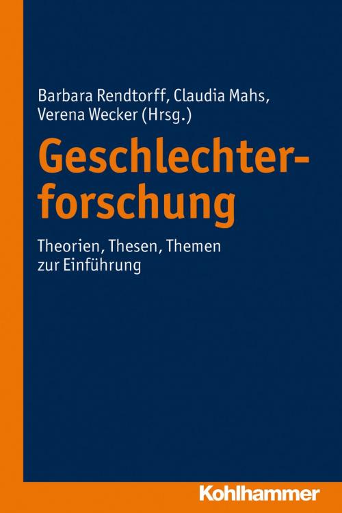 Cover of the book Geschlechterforschung by , Kohlhammer Verlag