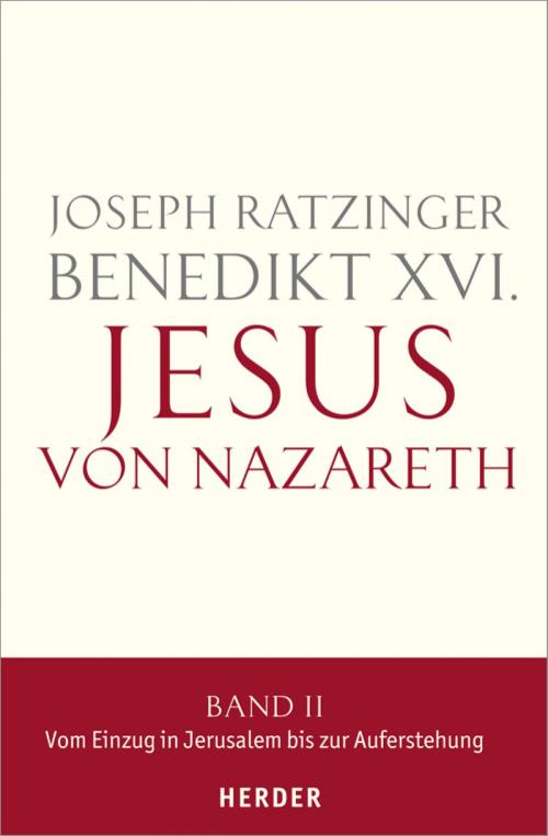 Cover of the book Jesus von Nazareth by Joseph Ratzinger, Verlag Herder