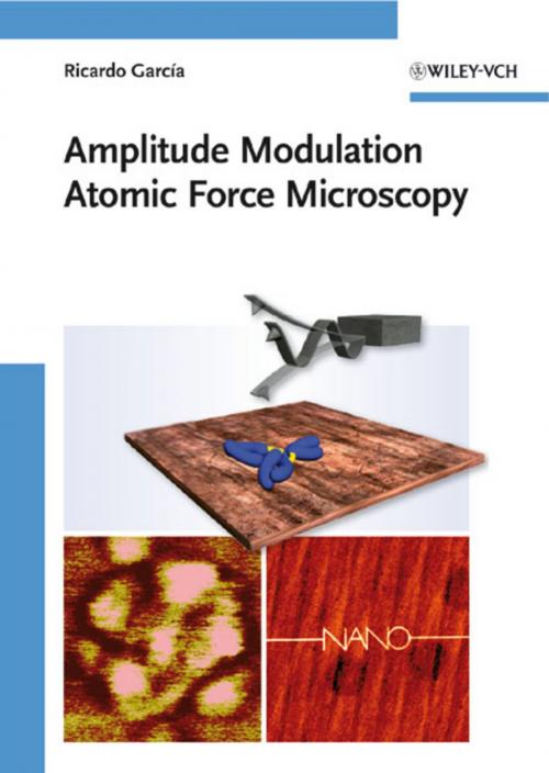 Cover of the book Amplitude Modulation Atomic Force Microscopy by Ricardo García, Wiley