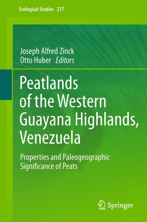 Cover of the book Peatlands of the Western Guayana Highlands, Venezuela by , Springer Berlin Heidelberg