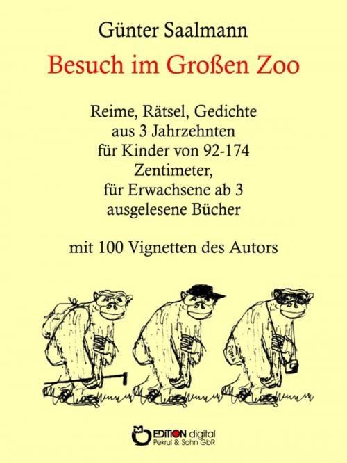 Cover of the book Besuch im großen Zoo by Günter Saalmann, EDITION digital