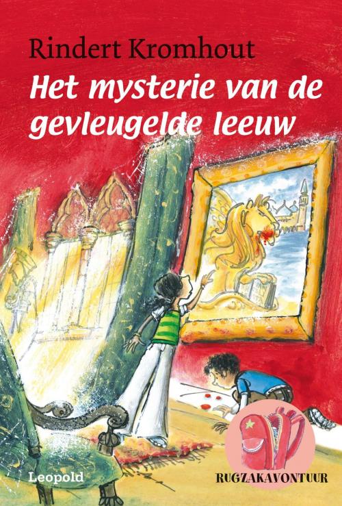 Cover of the book Het mysterie van de gevleugelde leeuw by Rindert Kromhout, WPG Kindermedia