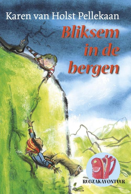 Cover of the book Bliksem in de bergen by Karen van Holst Pellekaan, WPG Kindermedia