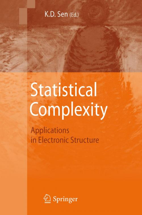 Cover of the book Statistical Complexity by , Springer Netherlands