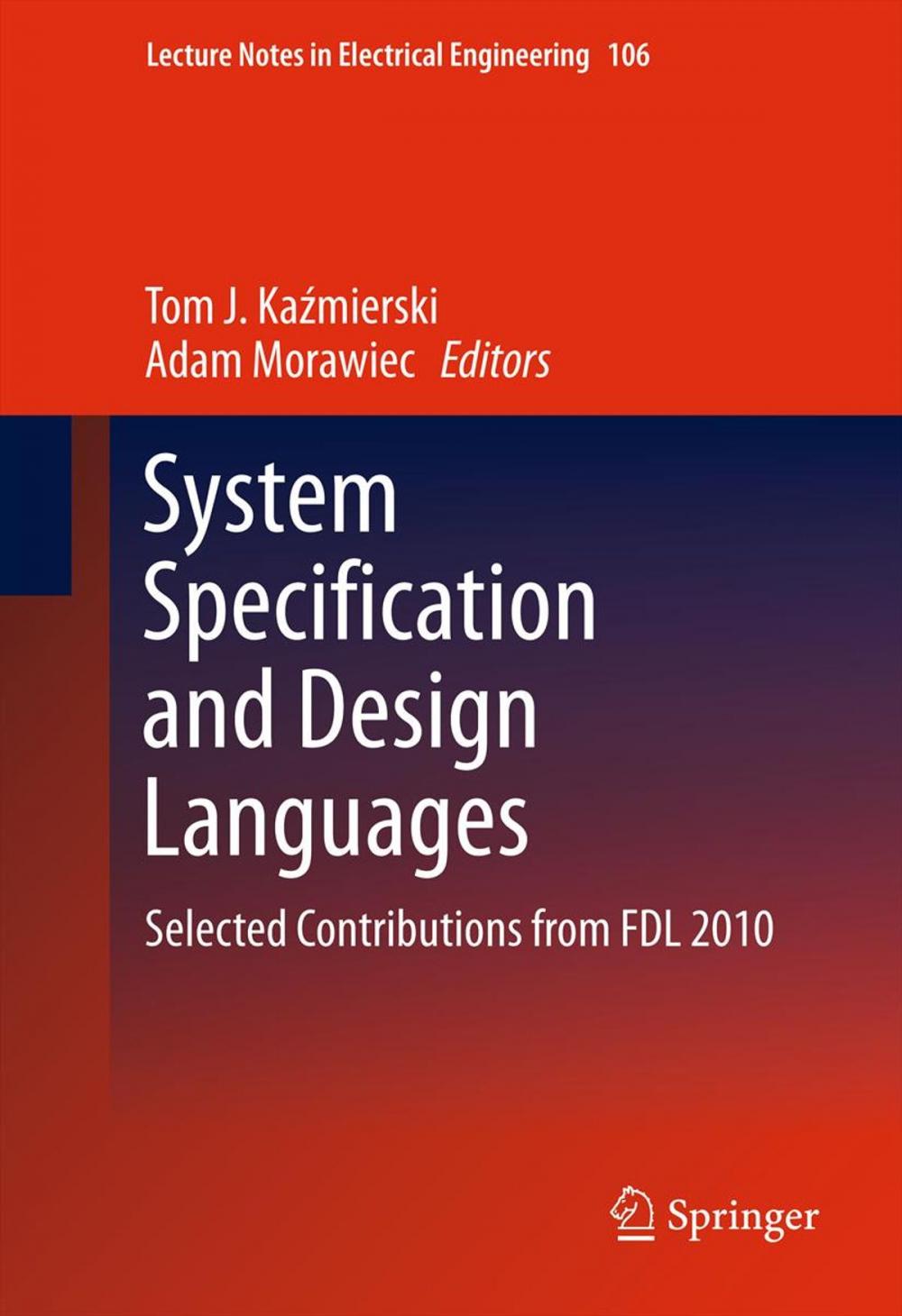 Big bigCover of System Specification and Design Languages