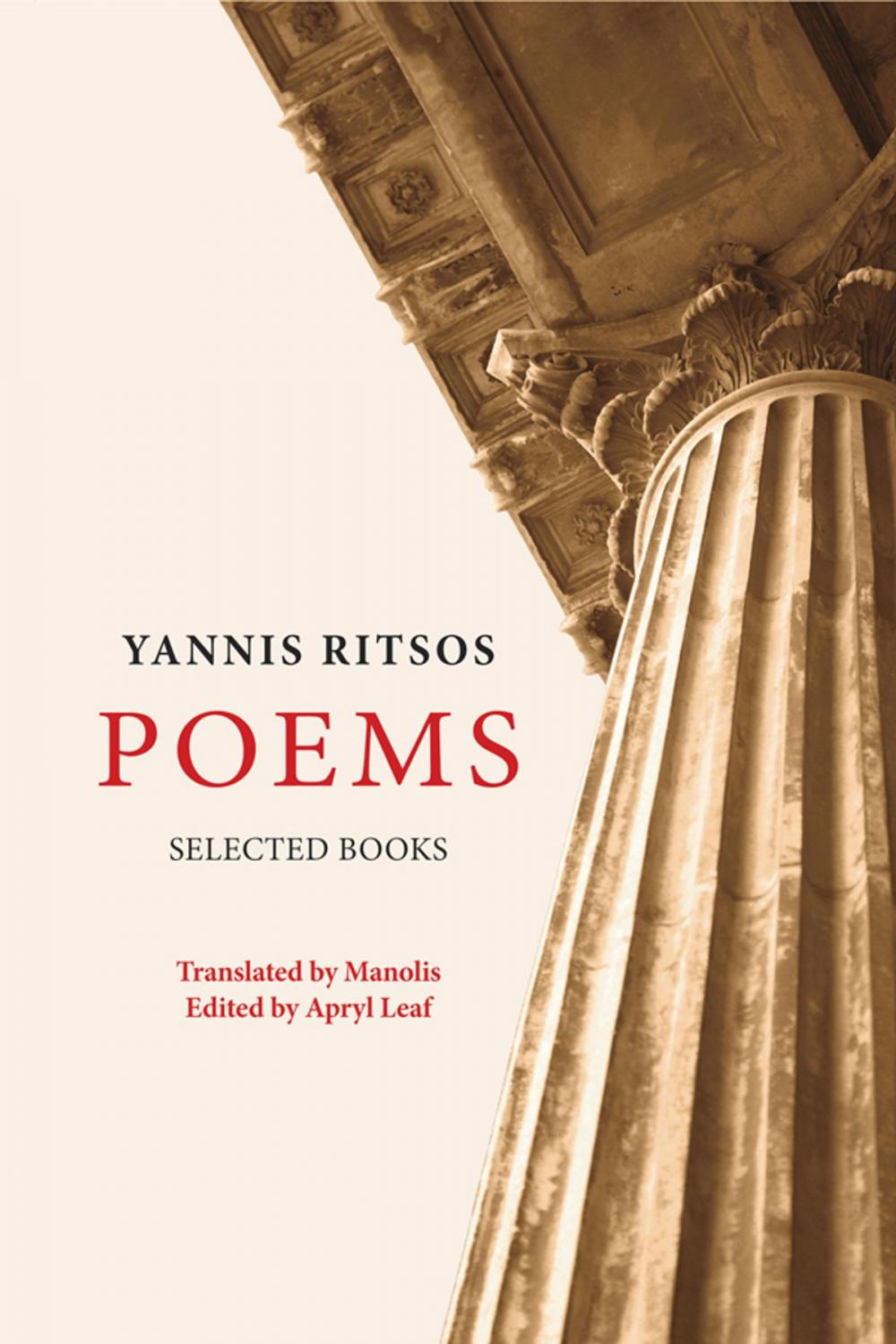Big bigCover of Yannis Ritsos. Poems. Selected Books