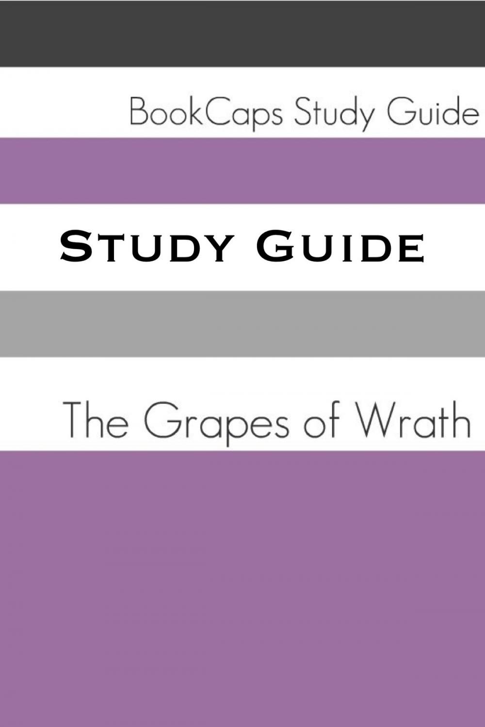 Big bigCover of Study Guide: The Grapes of Wrath (A BookCaps Study Guide)