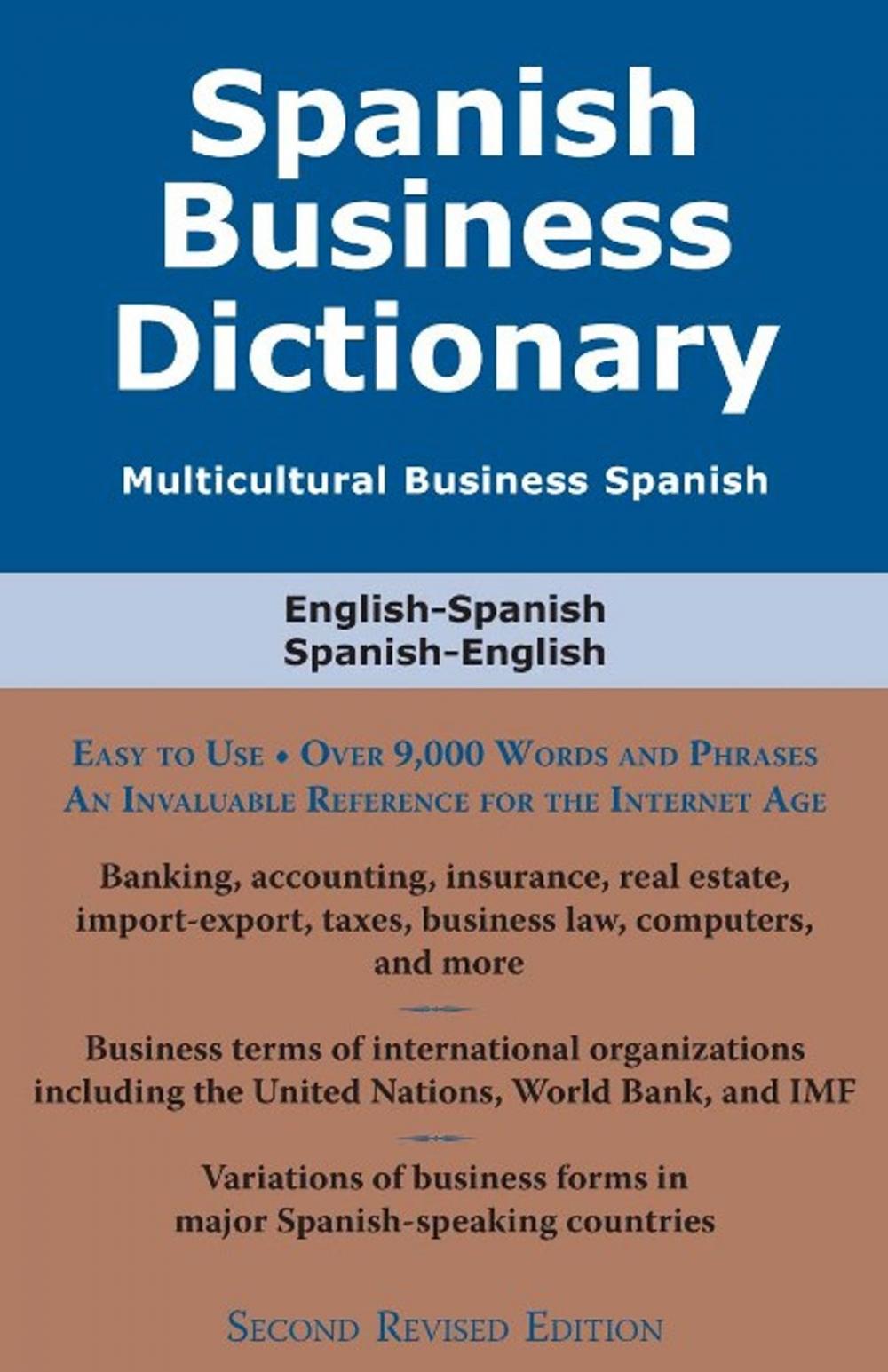 Big bigCover of Spanish Business Dictionary