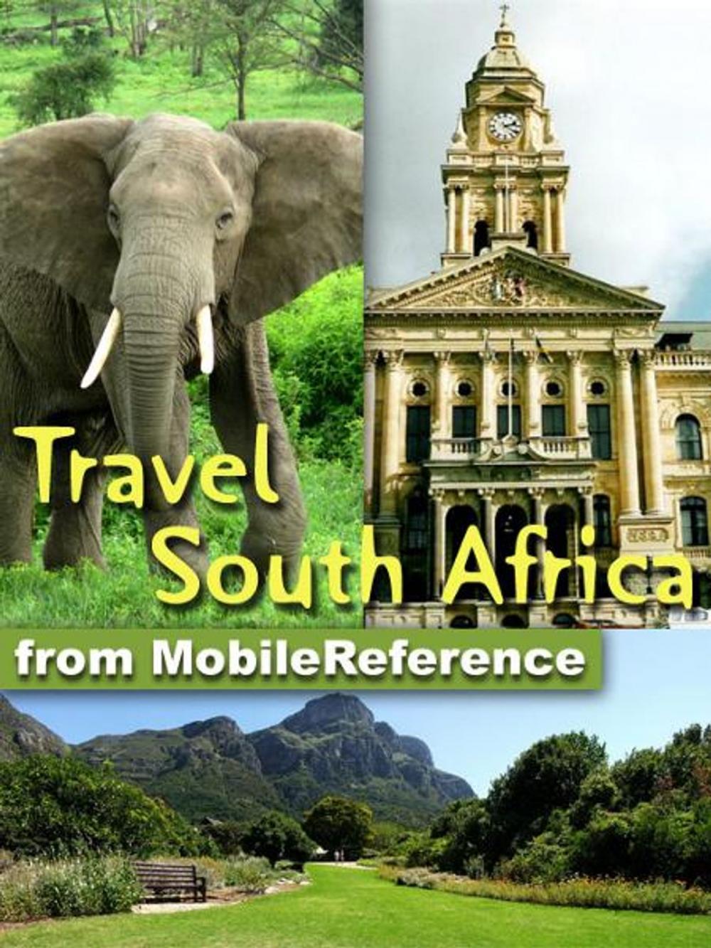 Big bigCover of Travel South Africa: Illustrated Guide & Maps. Includes Cape Town, Johannesburg, Pretoria, national parks, and much more. (Mobi Travel)