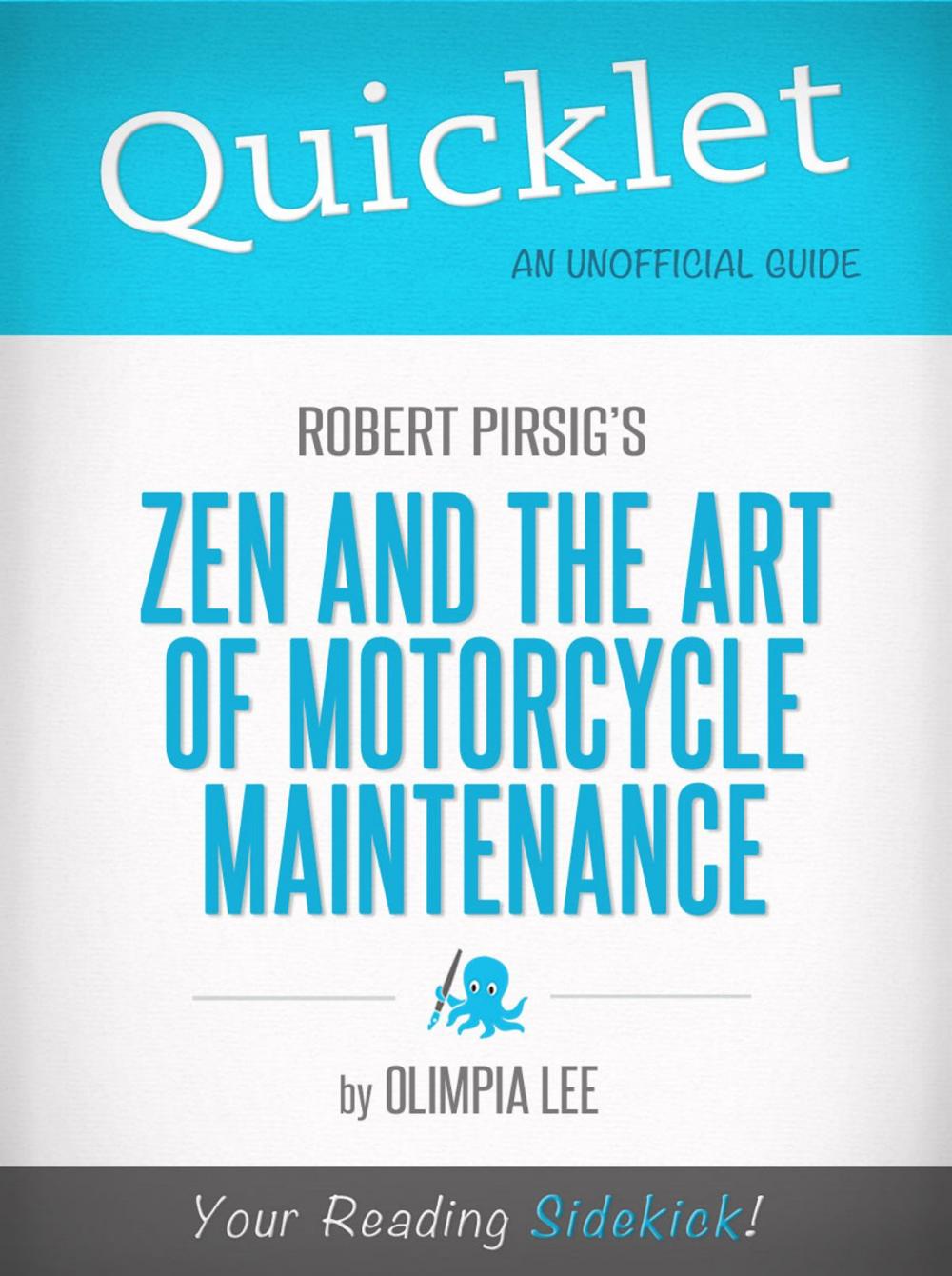 Big bigCover of Quicklet on Zen and the Art of Motorcycle Maintenance by Robert Pirsig