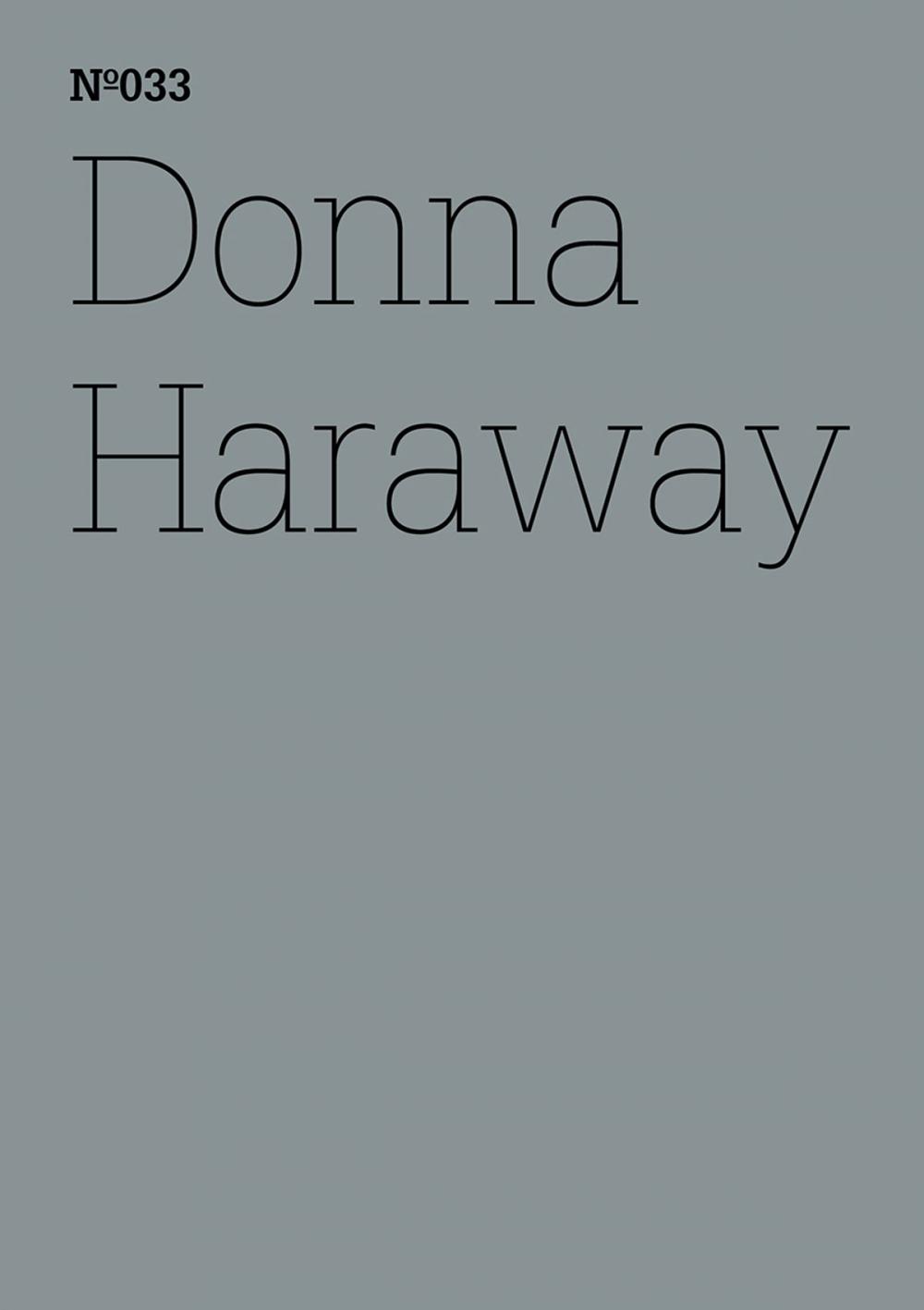 Big bigCover of Donna Haraway